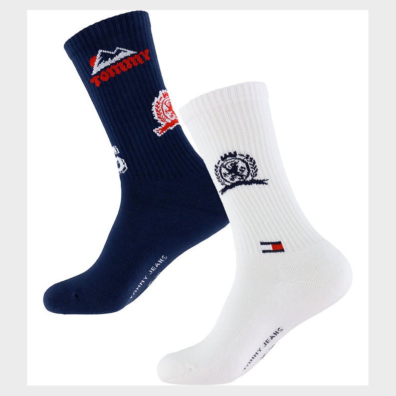 Tommy Hilfiger Strmper - 2-pak - Navy