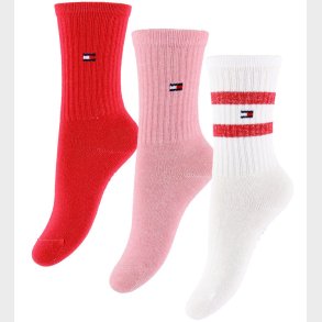 Tommy Hilfiger Strmper - 3-pak - Pink