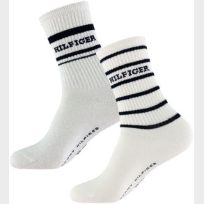 Tommy Hilfiger Strmper - 2-pak - Off White