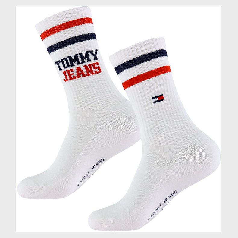 Tommy Hilfiger Strmper - 2-pak - Hvid