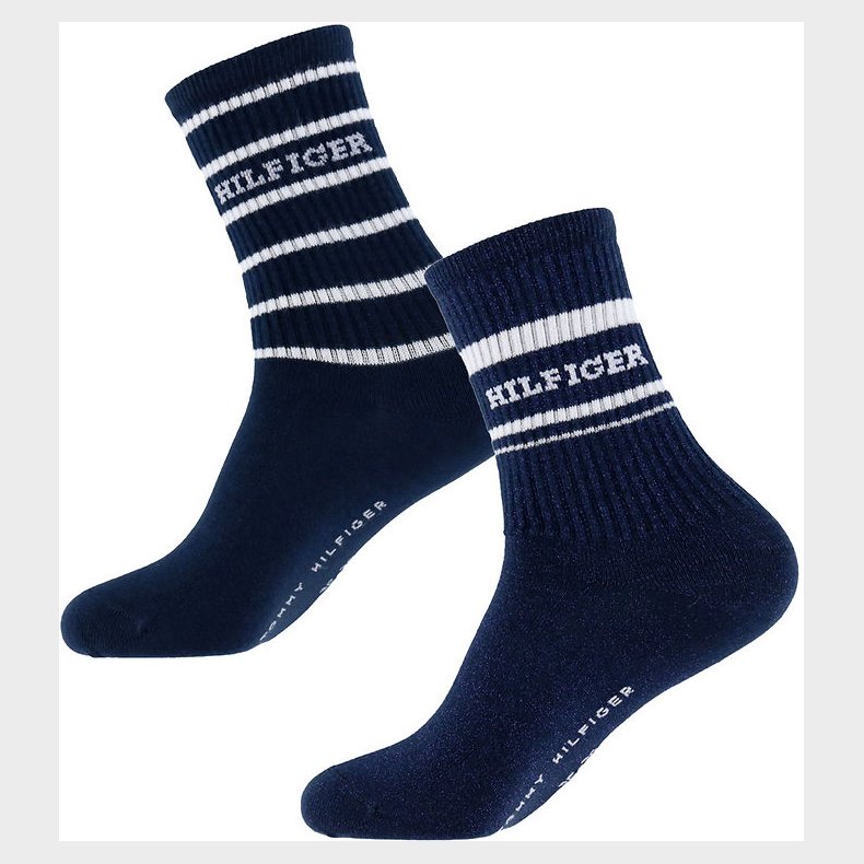 Tommy Hilfiger Strmper - 2-pak - Navy