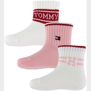 Tommy Hilfiger Strmper - 3-pak - Pink