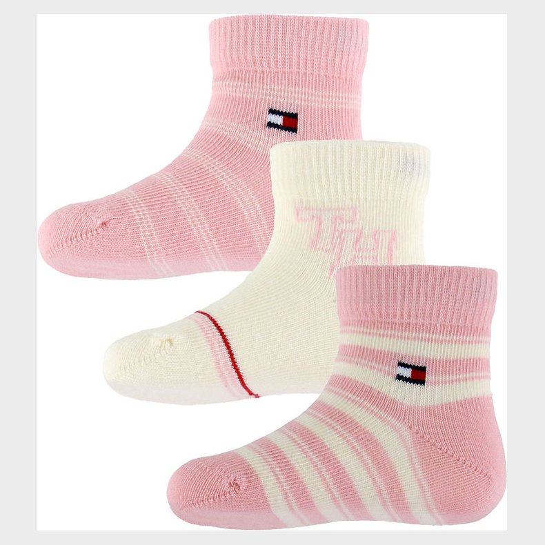 Tommy Hilfiger Strmper - 3-pak - Pink