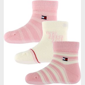 Tommy Hilfiger Strmper - 3-pak - Pink