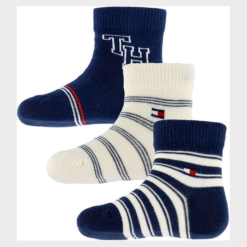 Tommy Hilfiger Strmper - 3-pak - Tommy Original