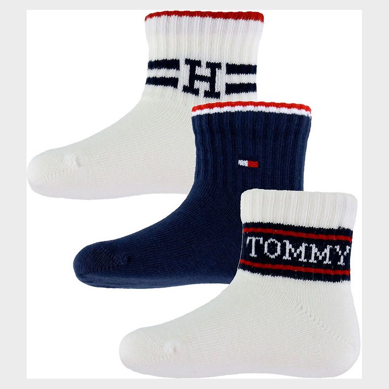 Tommy Hilfiger Strmper - 3-pak - Tommy Original