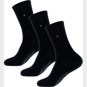 Tommy Hilfiger Strmper - 3-pak - Sort