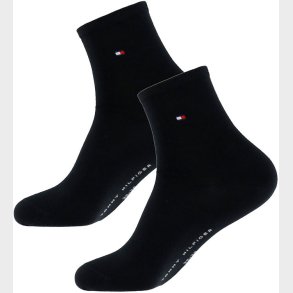 Tommy Hilfiger Strmper - 2-pak - Sort