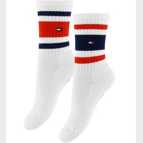 Tommy Hilfiger Strmper - 2-pak - Hvid