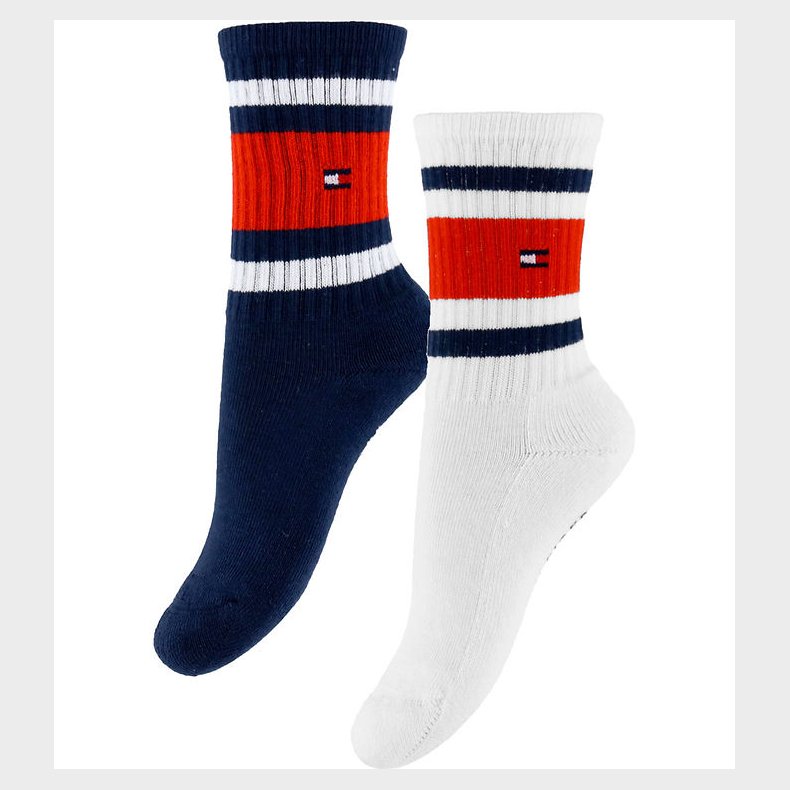 Tommy Hilfiger Strmper - 2-pak - Navy