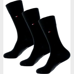 Tommy Hilfiger Strmper - 3-pak - Sort