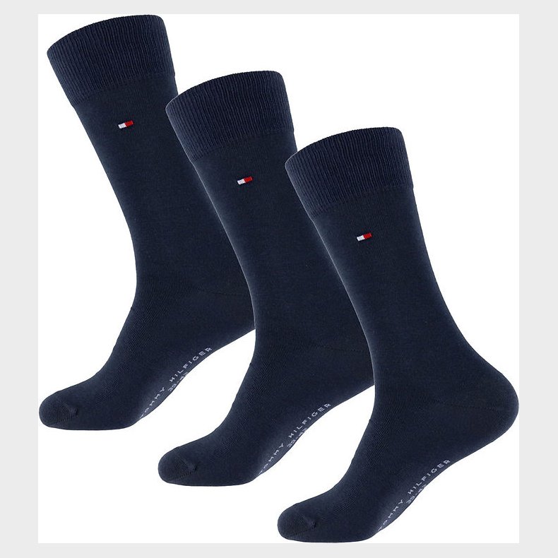 Tommy Hilfiger Strmper - 3-pak - Dark Navy