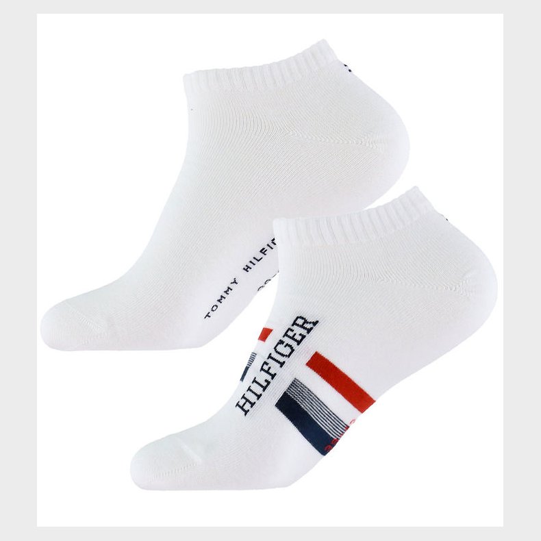 Tommy Hilfiger Strmper - 2-pak - Hvid