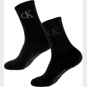 Calvin Klein Strmper - 2-pak - Sort