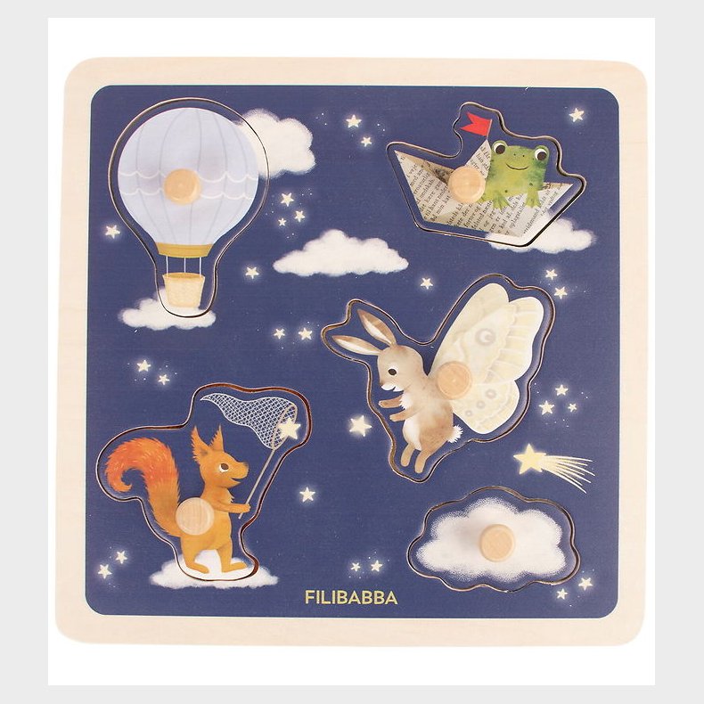 Filibabba Sanse-puslespil I Tr - Little Adventurers