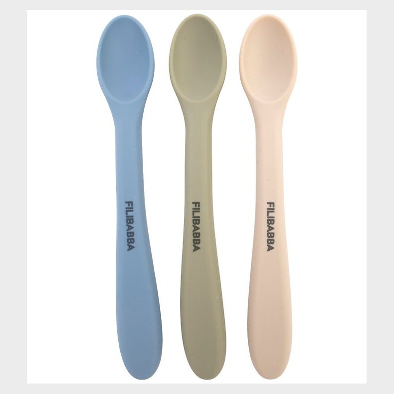 Filibabba Skeer - 3-pak - Silikone - Ocean Mix