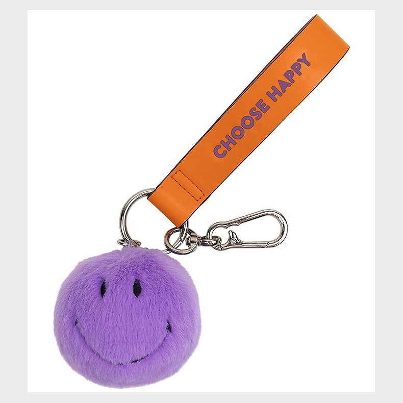 Bon Ton Toys Nglering - 7 cm - Smiley ECO Fuzzy Bag Charm - Dar