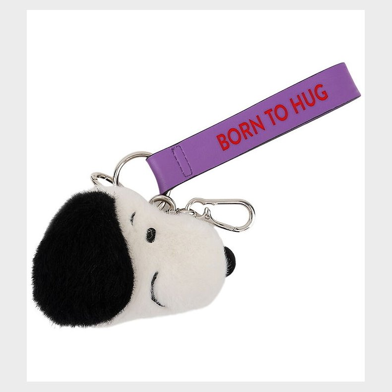 Bon Ton Toys Nglering - 8 cm - Snoopy ECO Fuzzy Cream bag charm