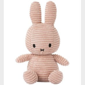 Bon Ton Toys Bamse - 23 cm - Miffy ECO Corduroy - Misty Rose