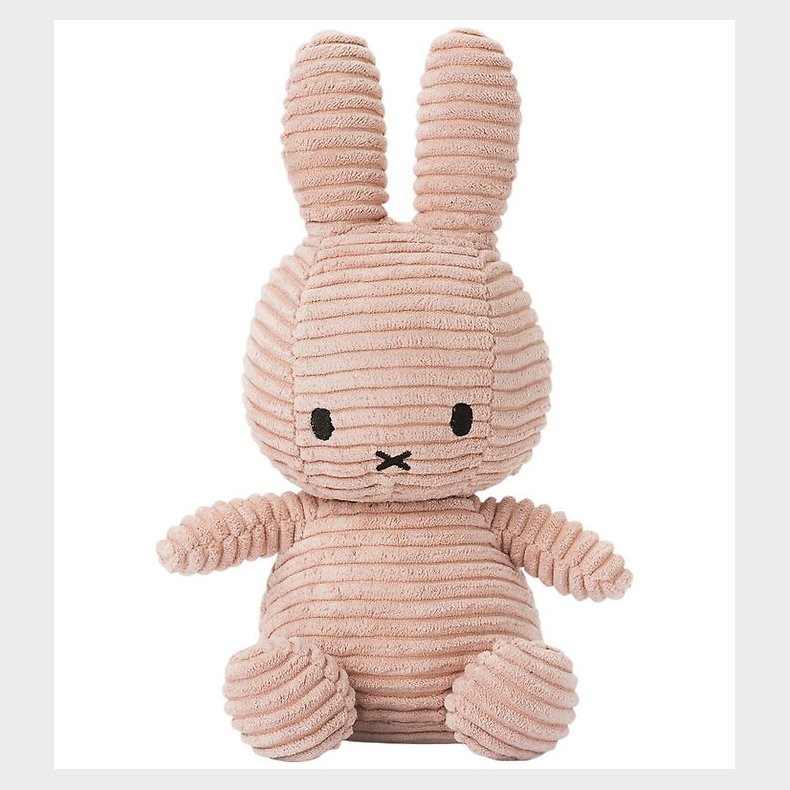 Bon Ton Toys Bamse - 23 cm - Miffy ECO Corduroy - Misty Rose