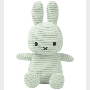 Bon Ton Toys Bamse - 23 cm - Miffy ECO Corduroy - Soft Jade