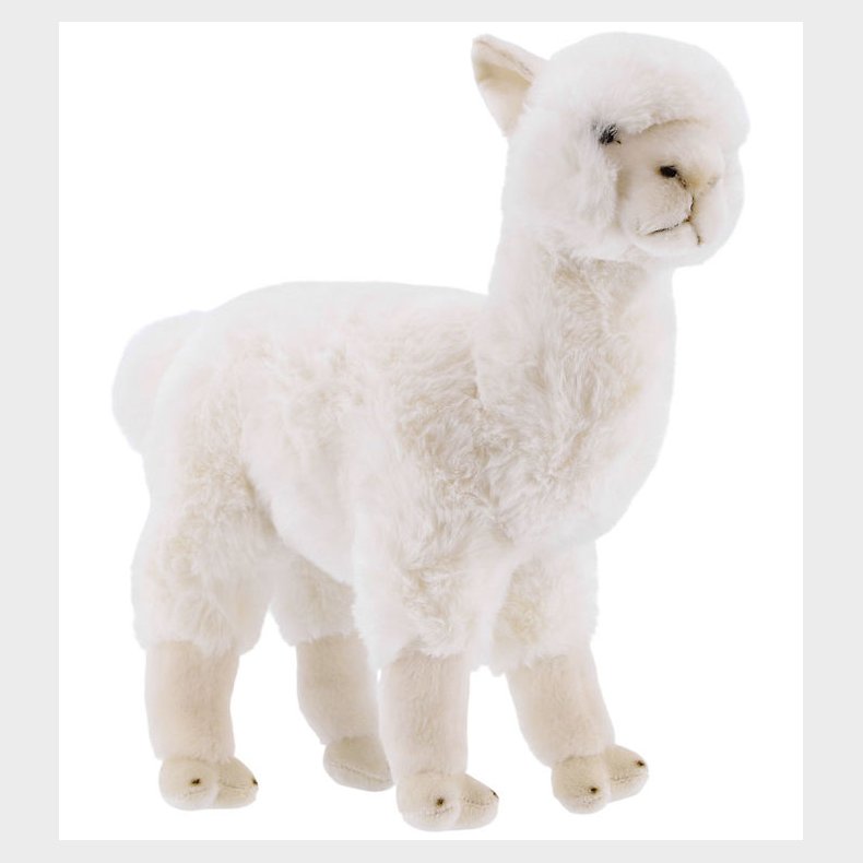 Bon Ton Toys Bamse - 31 cm - WWF ECO Alpaca - Hvid
