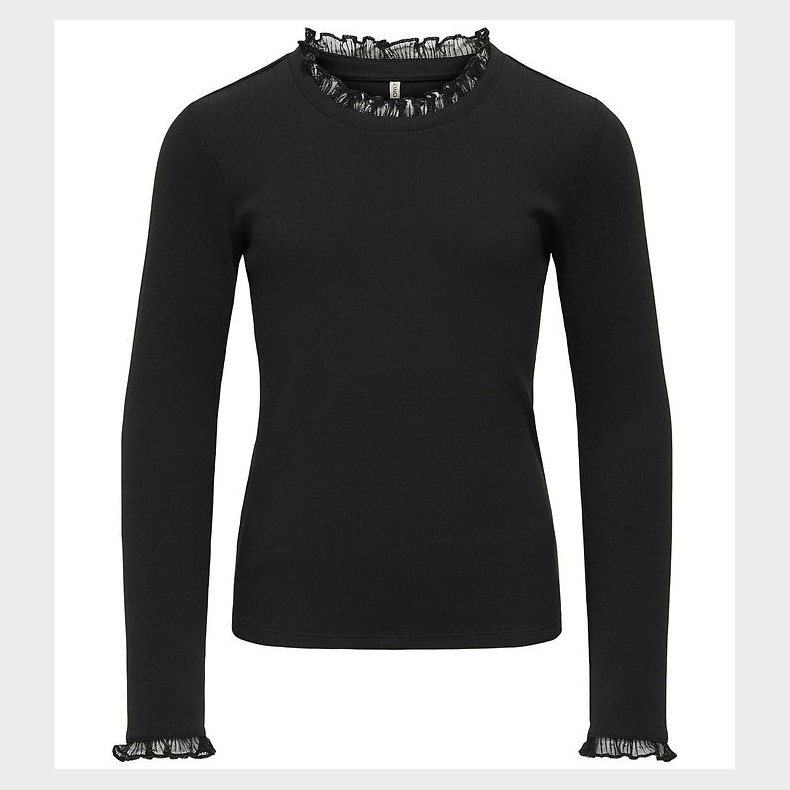 Kids Only Bluse - Rib - KogLeslie - Black