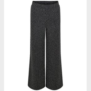 Kids Only Bukser - KogQueen - Black/Lurex Silver/Harlekin