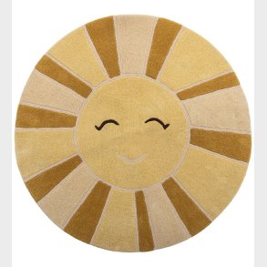 Bloomingville Tppe - Sun - Uld - Gul