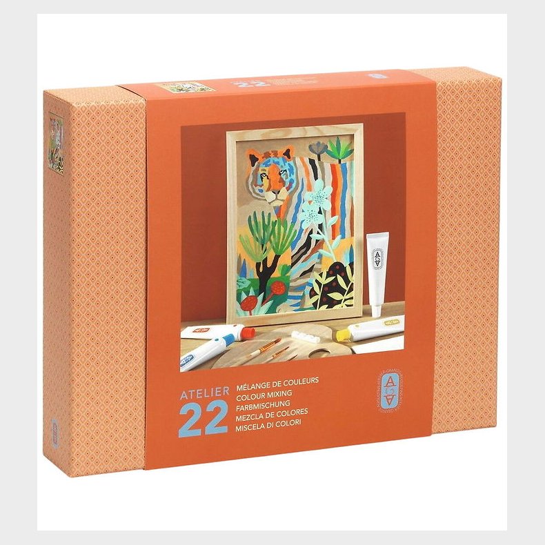 Djeco Kreast - Atelier 22 - Farveblanding