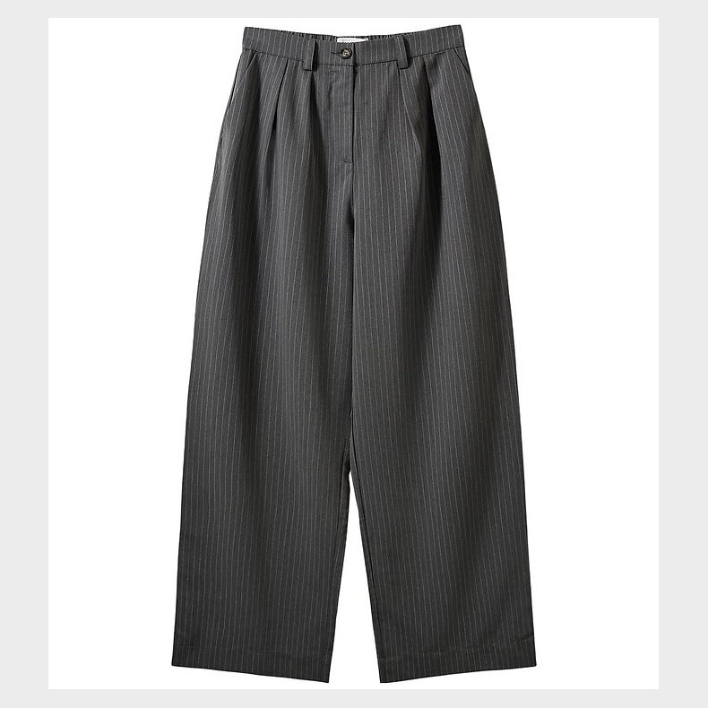 Sofie Schnoor Bukser - Malinasy - Dark Grey Striped