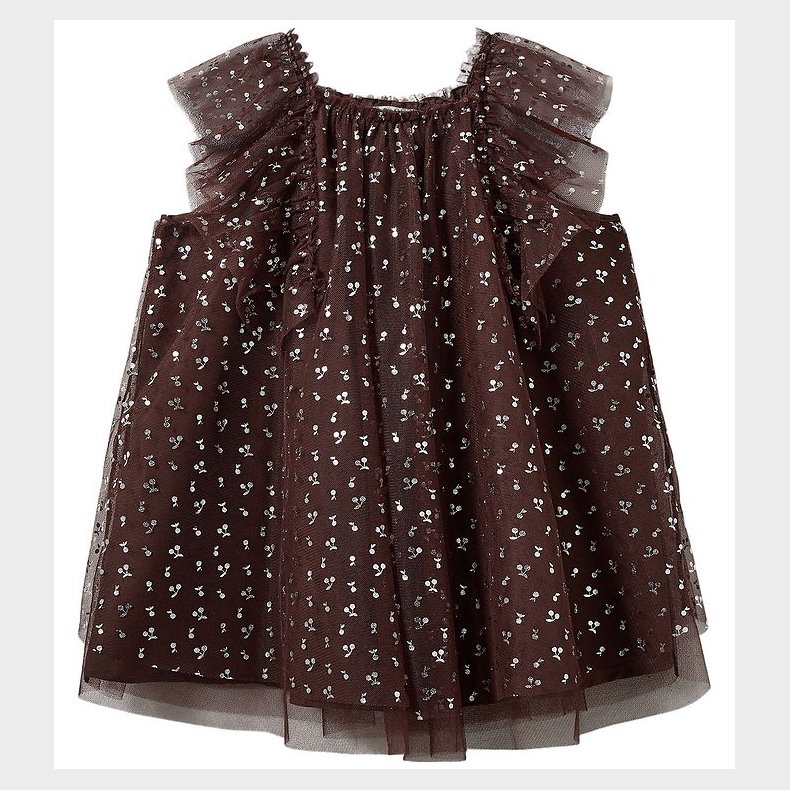 Sofie Schnoor Tylkjole - Blossomsk - Brun