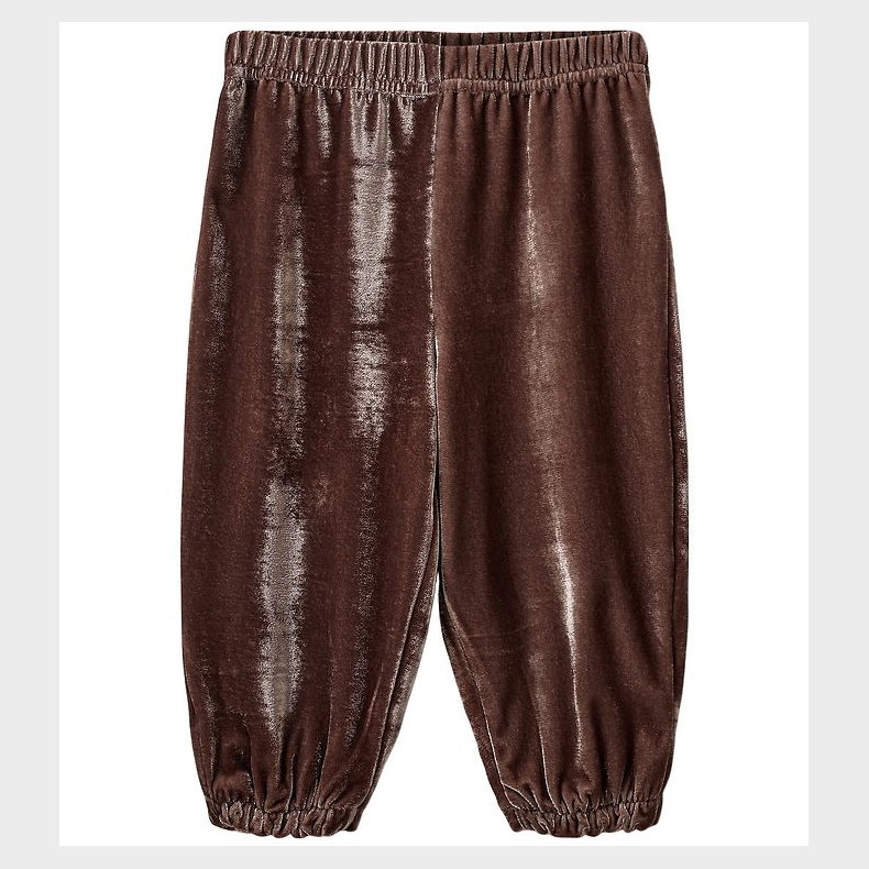 Sofie Schnoor Velourbukser - Carlinasb - Soft Brown