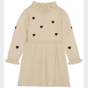 Fliink Kjole - Strik - Viskoseblanding - Benna - Sandshell
