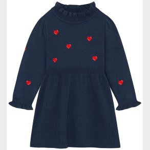 Fliink Kjole - Strik - Viskoseblanding - Benna - Insignia Blue