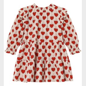 Fliink Kjole - Winter Heart - Sandshell AOP