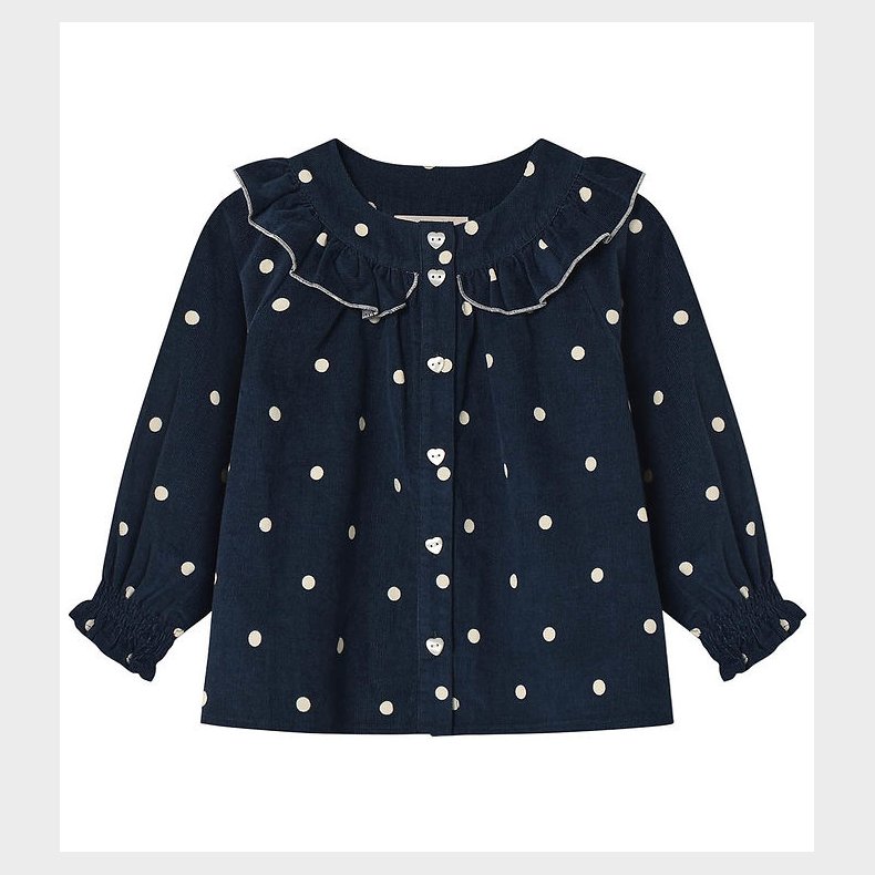 Fliink Skjorte - Fljl - Dolly - Insignia Blue AOP