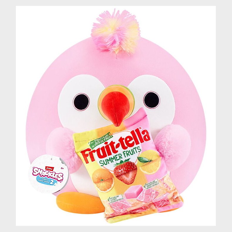 Snackles Bamse - 25 cm - Sally m. Fruit-tella