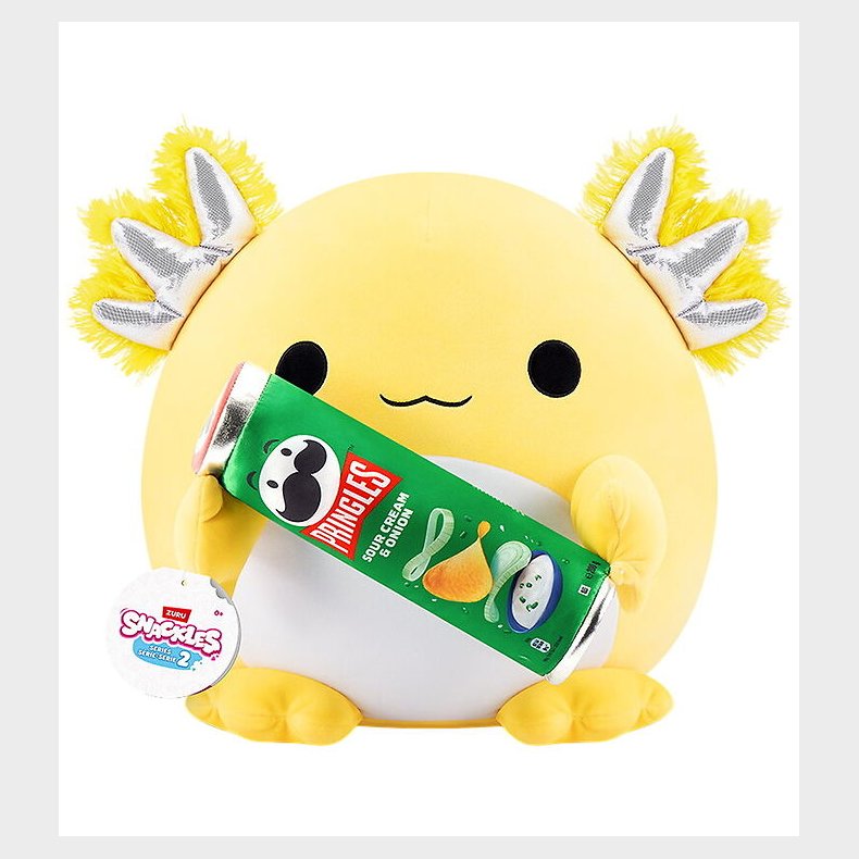 Snackles Bamse - 25 cm - Leon m. Pringles