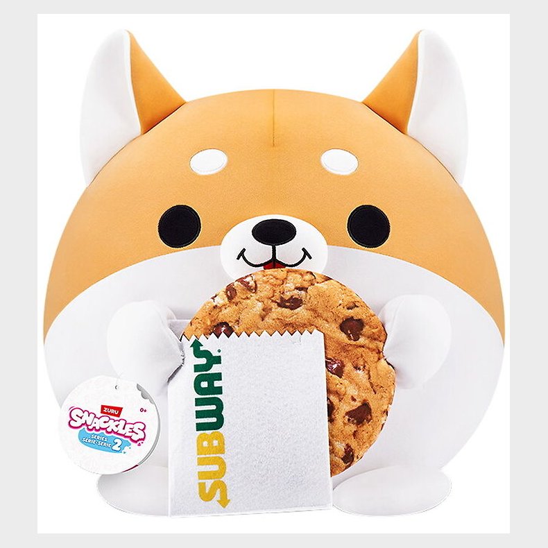 Snackles Bamse - 35 cm - Shaun m. Subway cookie