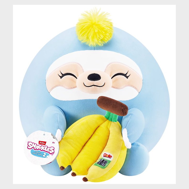 Snackles Bamse - 35 cm - Megan m. Bananer