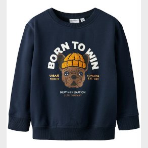 Name It Sweatshirt - NmmRiguna - Navy Blazer