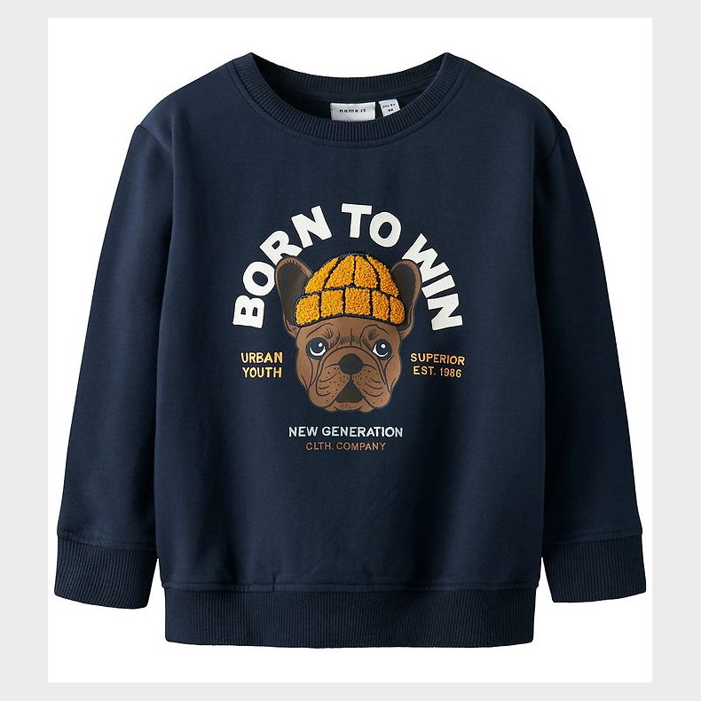 Name It Sweatshirt - NmmRiguna - Navy Blazer