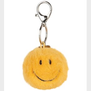 Bon Ton Toys Nglering - 5,5 cm - Smiley Keychain ECO Fuzzy - Ye