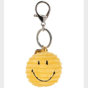 Bon Ton Toys Nglering - 4,5 cm - Smiley Keychain ECO Corduroy -