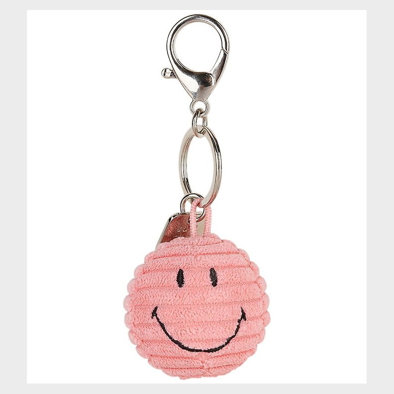 Bon Ton Toys Nglering - 4,5 cm - Smiley Keychain ECO Corduroy -
