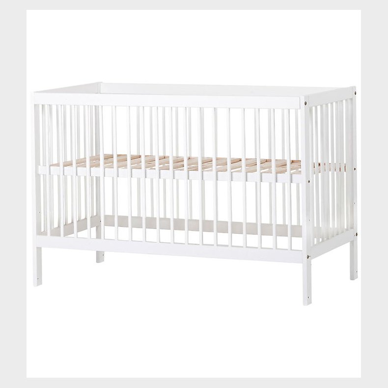 Hoppekids Ida-MArie Babyseng - 60x120 - Hvid