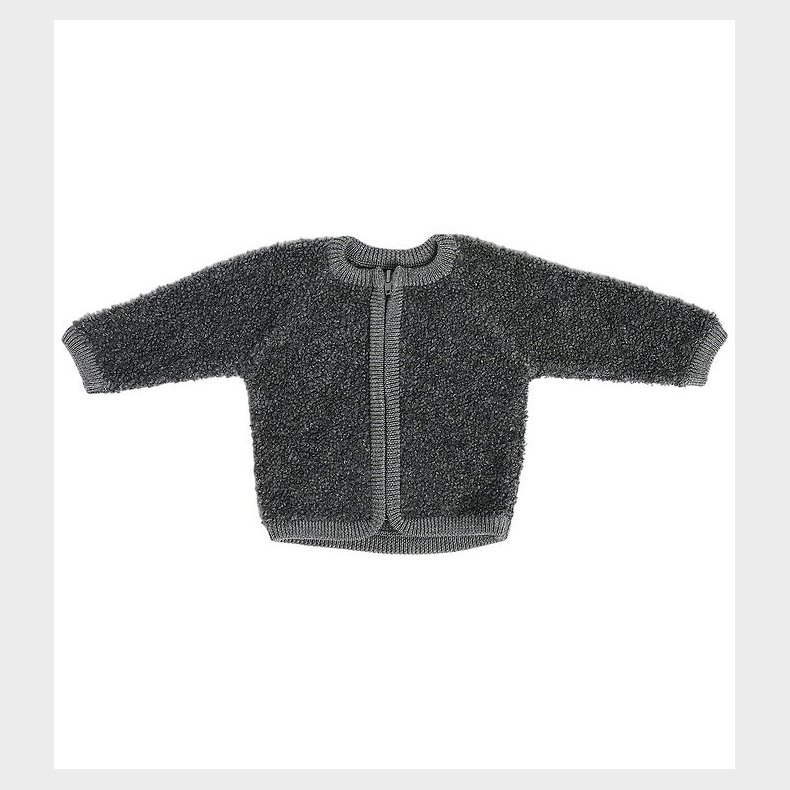 Smallstuff Cardigan m Lynls - Uld - Grey Melange