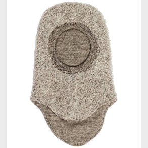 SMallstuff Elefanthue - 2 lags - Uld - Natur Meleret