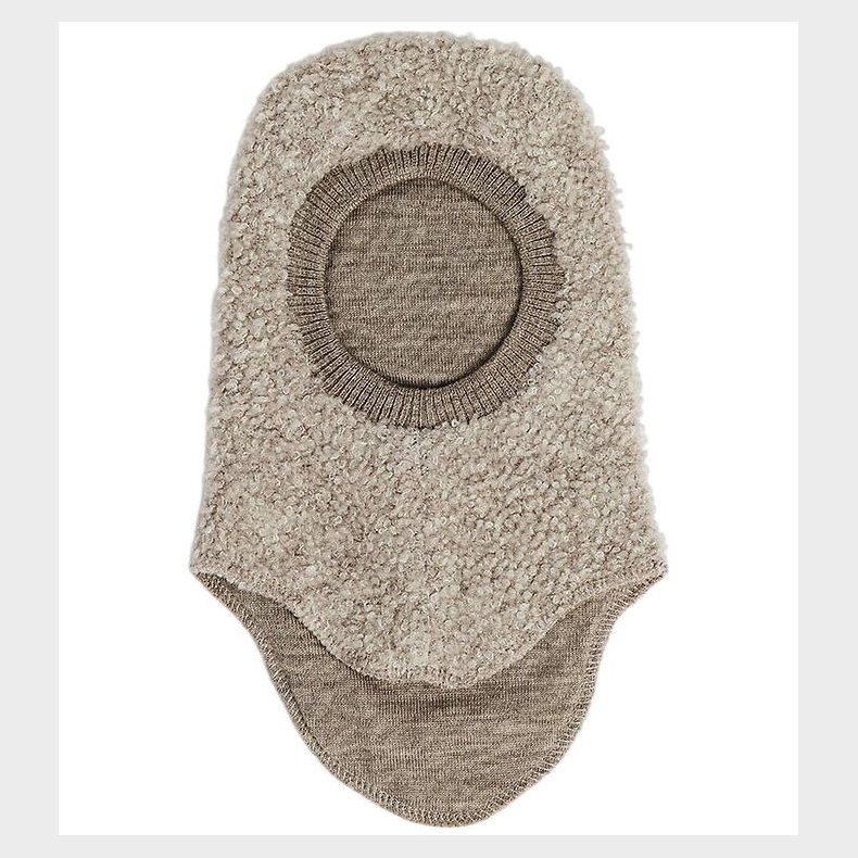 SMallstuff Elefanthue - 2 lags - Uld - Natur Meleret